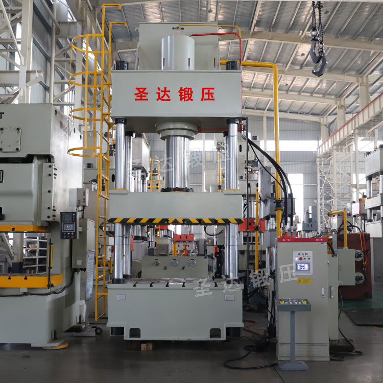 315噸石英石水槽成型液壓機車間實物 315噸石英石水槽成型液壓機車間實物